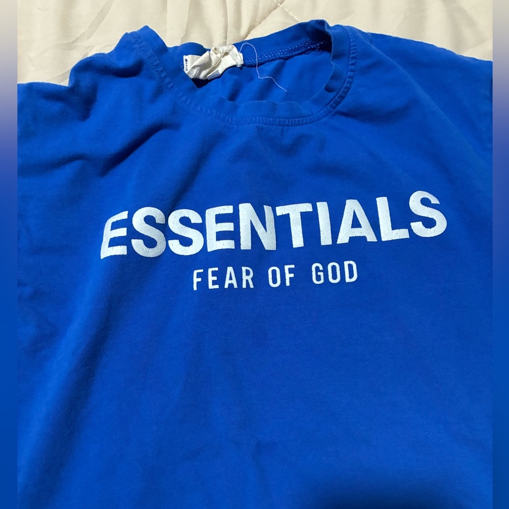 Essentials Kids Matching Set in Blue - Picture 6 of 7